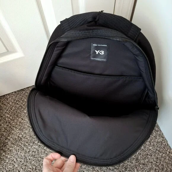 Adidas Y-3 Black Backpack